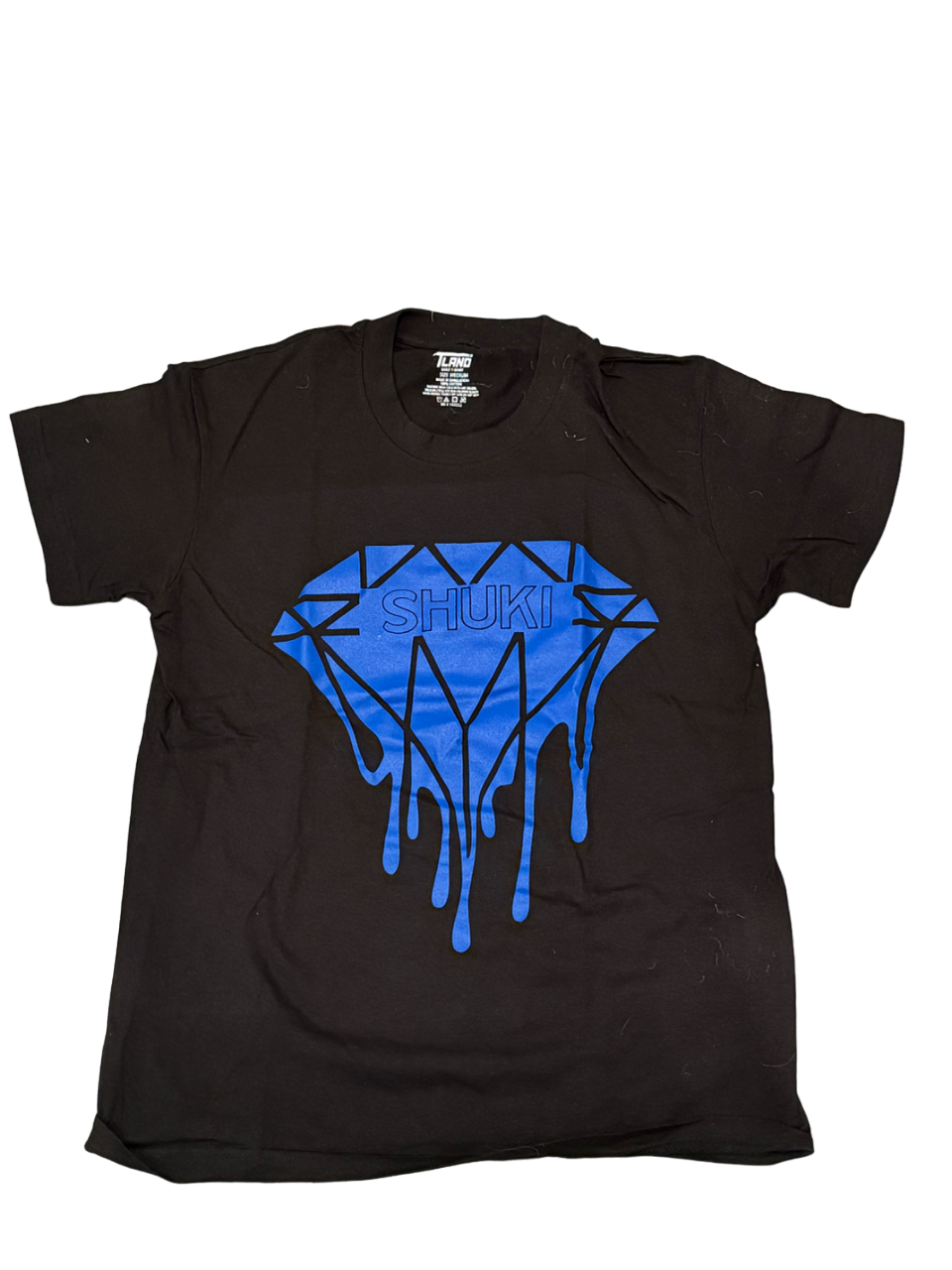 Shuki Diamond V-Neck T-Shirt - Royal Blue