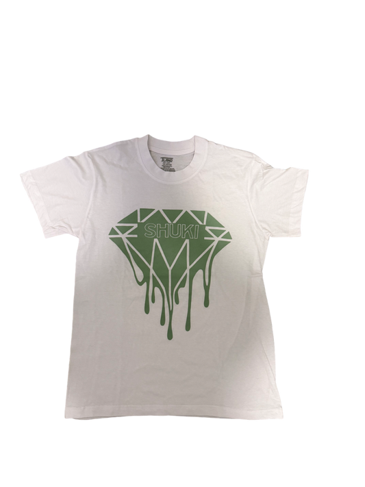 Shuki Diamond T-Shirt - Green Diamond